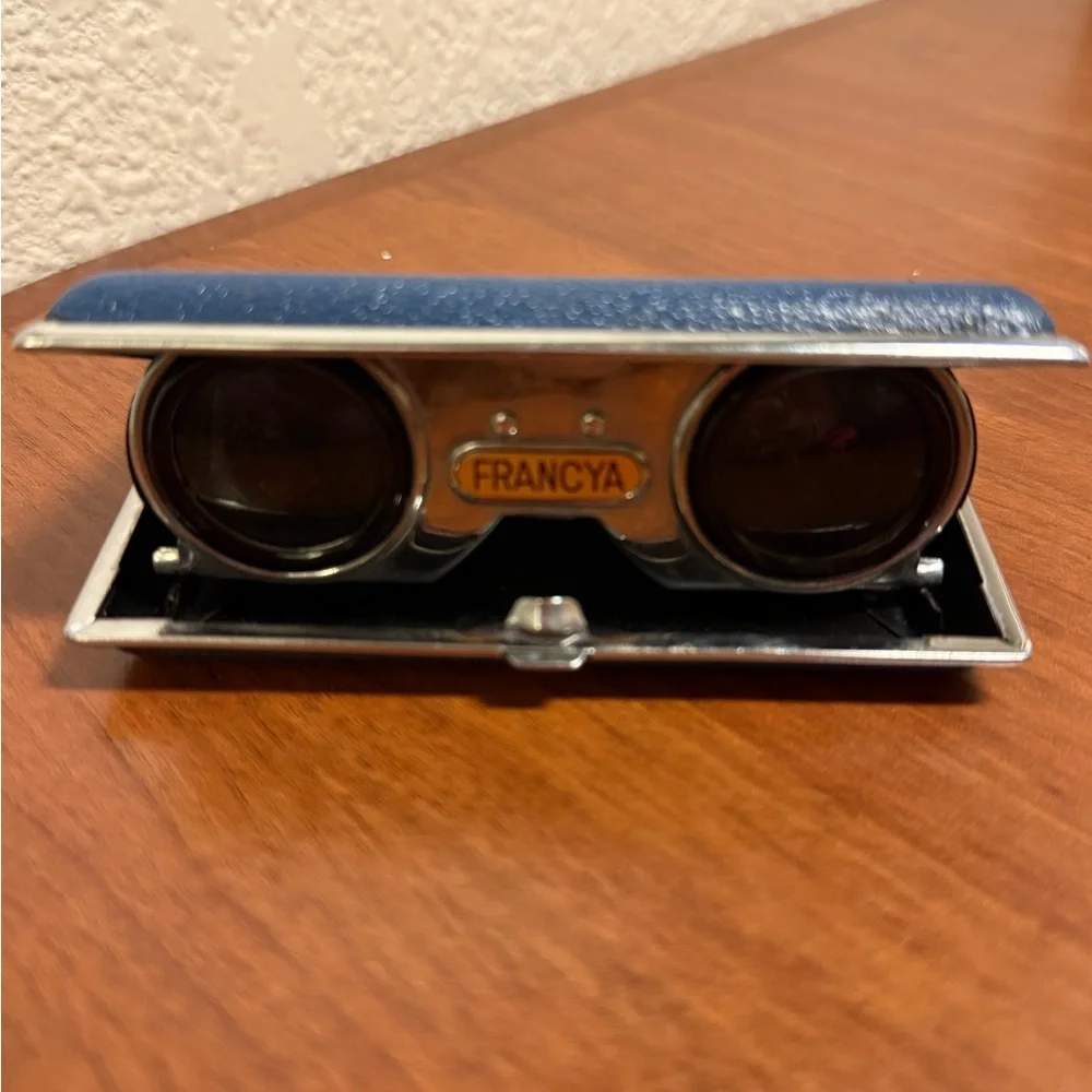 Vintage FRANCYA Fold up Binocular PERFECT Condition